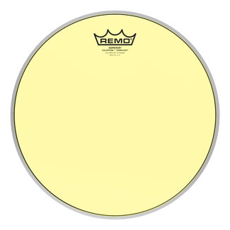 Remo Remo - BE-0312-CT-YEMP - Batter, Emperor, Colortone, Crimplock, 12" Diameter, Yellow