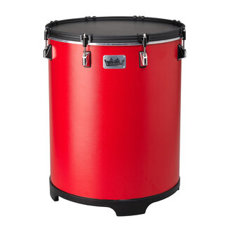 Remo Remo - BH-0016-A1- - Bahia Bass Drum, 16" Diameter, 21" Height, Fabric Gypsy Red