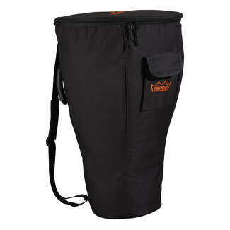 Remo Remo - DJ-0014-BG- - Bag, Djembe, Deluxe, 16.5" X 27", Padded With Shoulder Strap, Handle, Pocket, Fits 14" Drum, Black