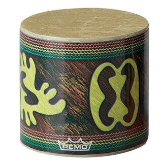 Remo Remo - SR-0202-24- - Mini Shaker, 2-1/4"X2", Adinkra Finish