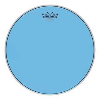 Remo Remo - BE-0314-CT-BUMP - Batter, Emperor, Colortone, Crimplock, 14" Diameter, Blue