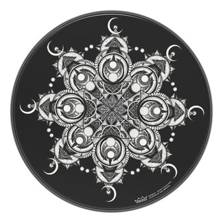Remo Remo - PE-0214-AB-009 - Batter, Artbeat Artist Collection, 14'' Diameter, Skyndeep, Emperor, 'Salem', Artwork By Aric Improta