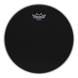 Remo Remo - PS-0413-MP- - Batter, Crimplock, Pinstripe, Ebony, 13" Diameter