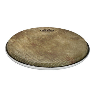 Remo Remo - BD-0010-00-SD001 - **Special Order**, Doumbek Drumhead, R Series, Skyndeep, 10" Diameter, 1/2" Collar, Wide Hoop, 'Fish Skin' Graphic