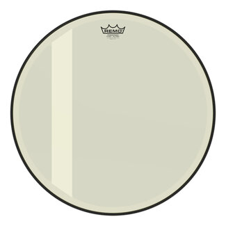 Remo Remo - P3-1020-00-FLT - Bass Drum, Powerstroke 3, Hazy, Felt Tone, 20" Diameter