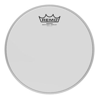 Remo Remo - BE-0210-MP- - Batter, Crimplock, Emperor, Smooth White, 10" Diameter