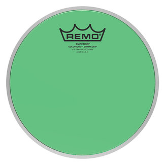 Remo Remo - BE-0308-CT-GNMP - Batter, Emperor, Colortone, Crimplock, 8" Diameter, Green
