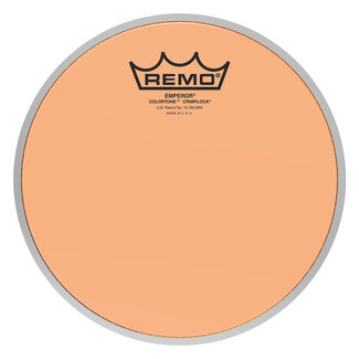 Remo Remo - BE-0308-CT-OGMP - Batter, Emperor, Colortone, Crimplock, 8" Diameter, Orange