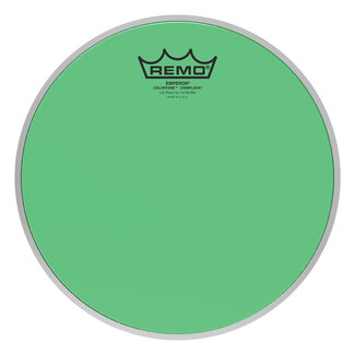 Remo Remo - BE-0310-CT-GNMP - Batter, Emperor, Colortone, Crimplock, 10" Diameter, Green