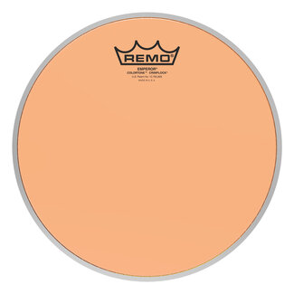 Remo Remo - BE-0310-CT-OGMP - Batter, Emperor, Colortone, Crimplock, 10" Diameter, Orange