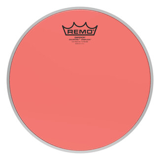 Remo Remo - BE-0310-CT-RDMP - Batter, Emperor, Colortone, Crimplock, 10" Diameter, Red