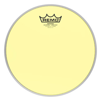 Remo Remo - BE-0310-CT-YEMP - Batter, Emperor, Colortone, Crimplock, 10" Diameter, Yellow