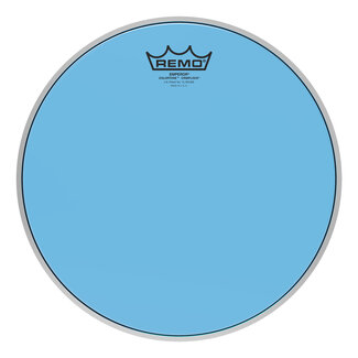 Remo Remo - BE-0312-CT-BUMP - Batter, Emperor, Colortone, Crimplock, 12" Diameter, Blue