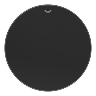 Remo Remo - P3-1030-ES- - **Special Order**, Bass Drum, Powerstroke 3, Ebony, 30" Diameter, 5" Black Dynamo