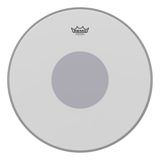 Remo Remo - P3-1120-10- - Bass Drum, Powerstroke 3, Coated, 20" Diameter, No Stripe, Bottom Black Dot