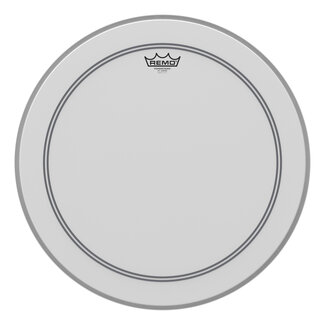 Remo Remo - P3-1120-C2- - Bass Drum, Powerstroke 3, Coated, 20" Diameter, 2-1/2" Impact Patch