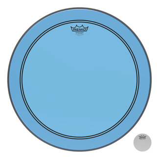 Remo Remo - P3-1318-CT-BU - Bass Drum, Powerstroke 3, Colortone, 18" Diameter, Blue