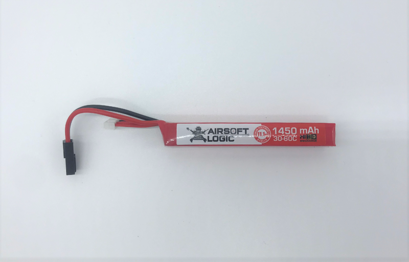 Airsoft Logic Airsoft Logic 11.1v 1450mAh Stick High Discharge LiPo