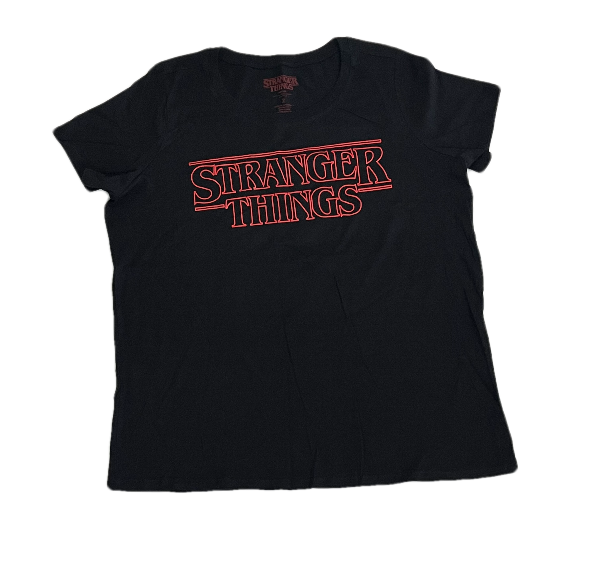 stranger things graphic tee