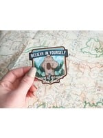 Sentinel Supply STICKER Bigfoot Believe in Yourself Sasquatch