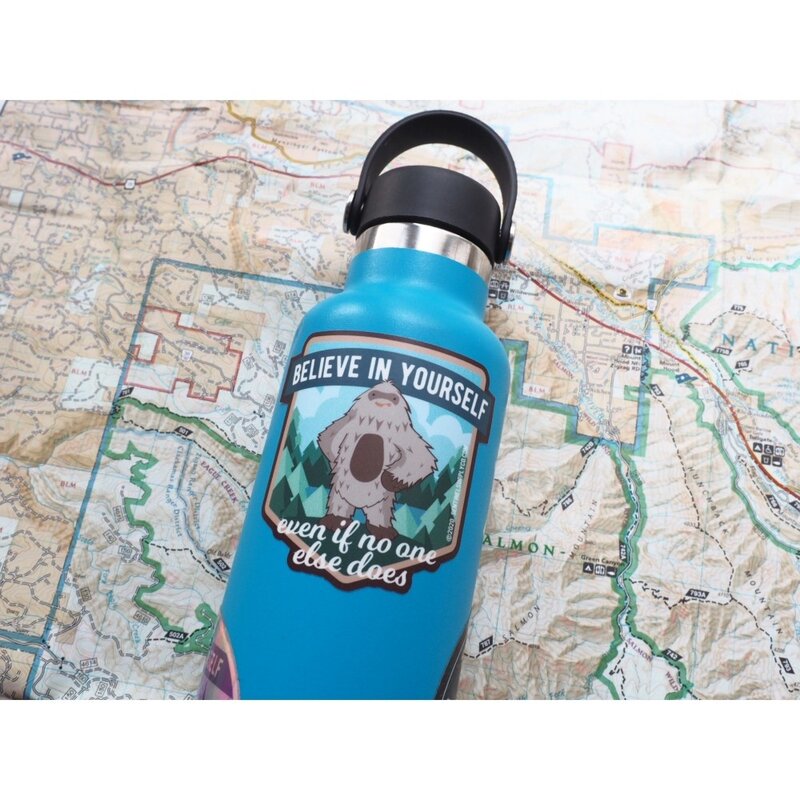 Sentinel Supply STICKER Bigfoot Believe in Yourself Sasquatch