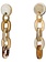 Samll Chain Buffalo Horn Earrings