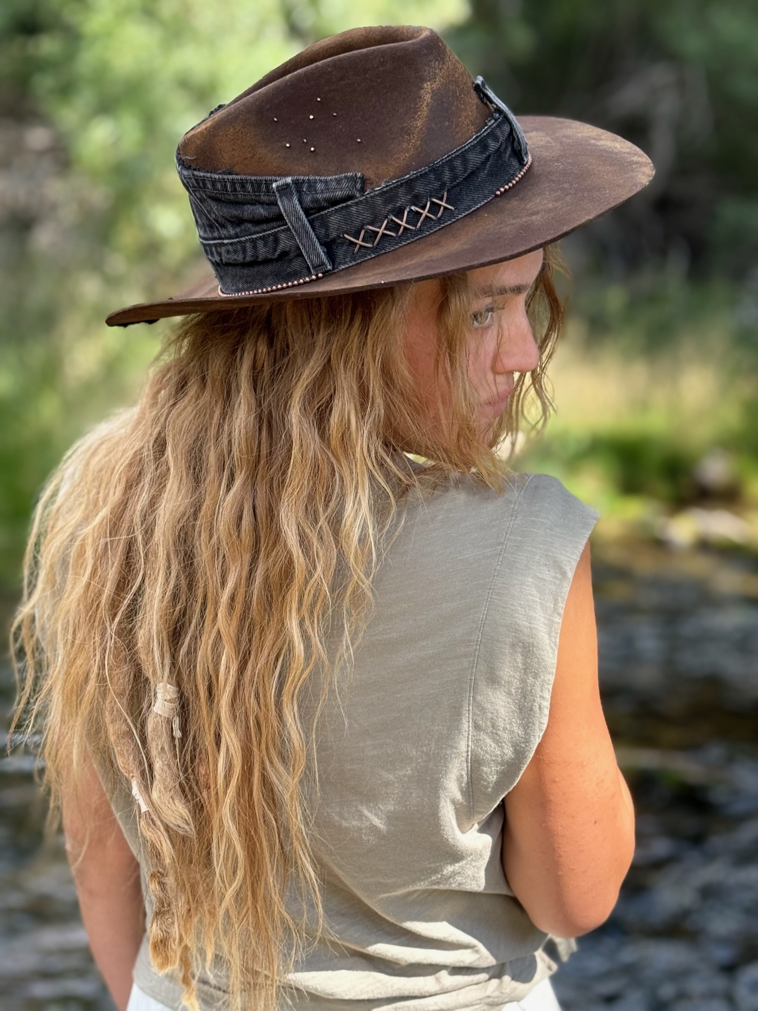 EMBER + ASH Wool & Leather Hat by Kayla