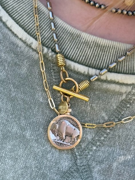 BUFFALO NICKEL Necklace