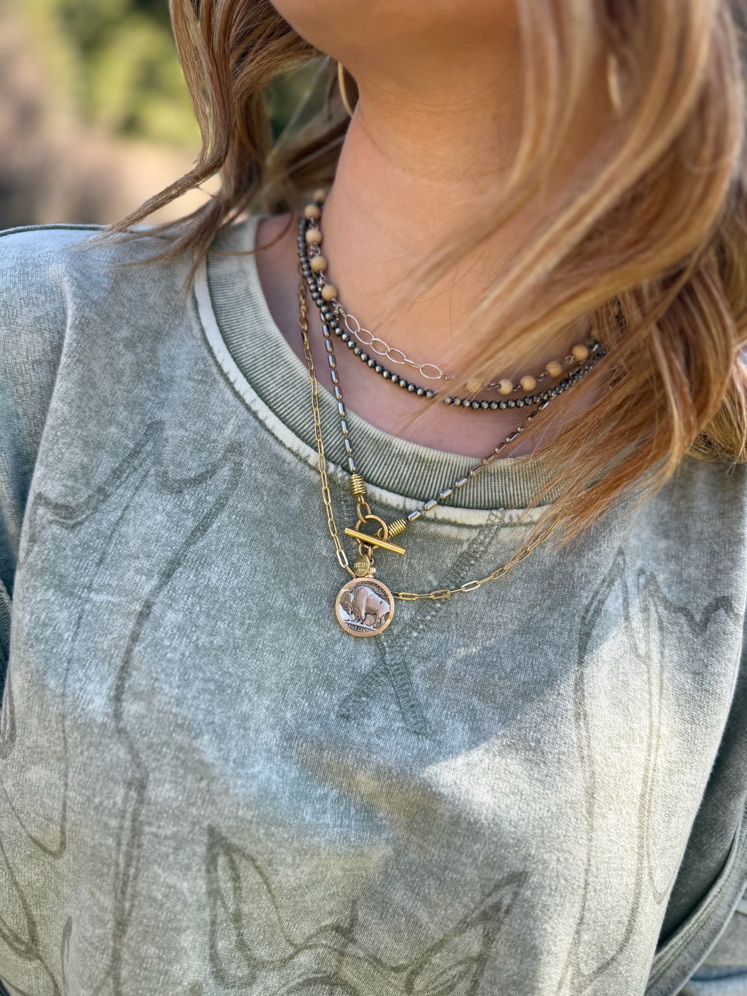 BUFFALO NICKEL Necklace