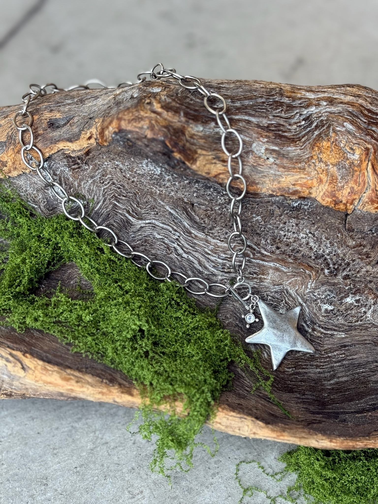 CHUNKY STAR OF THE VALLEY Necklace