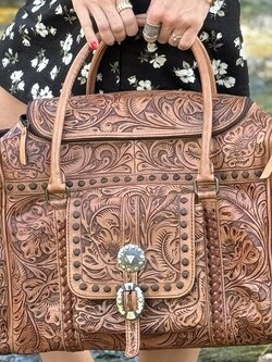 The WYOMING ROSE Duffel
