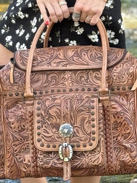 The WYOMING ROSE Duffel
