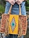 LEATHER & WOOL Hand Tooled Tote The GOLDEN HOUR LSW