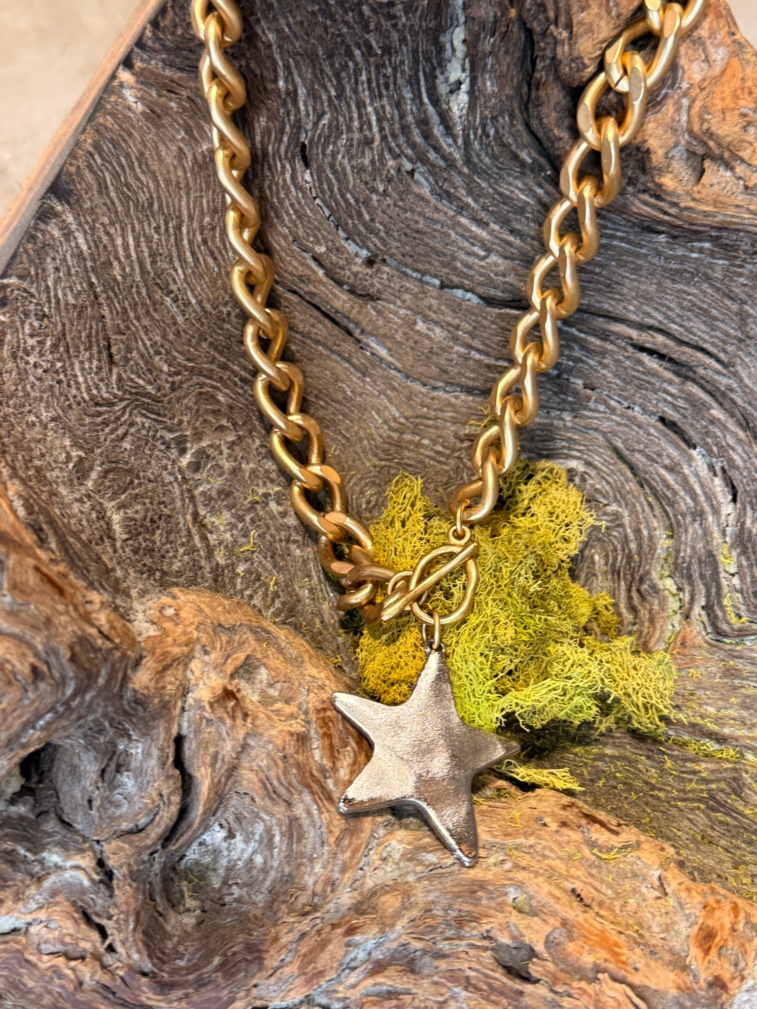 CHUNKY STAR OF THE VALLEY Necklace