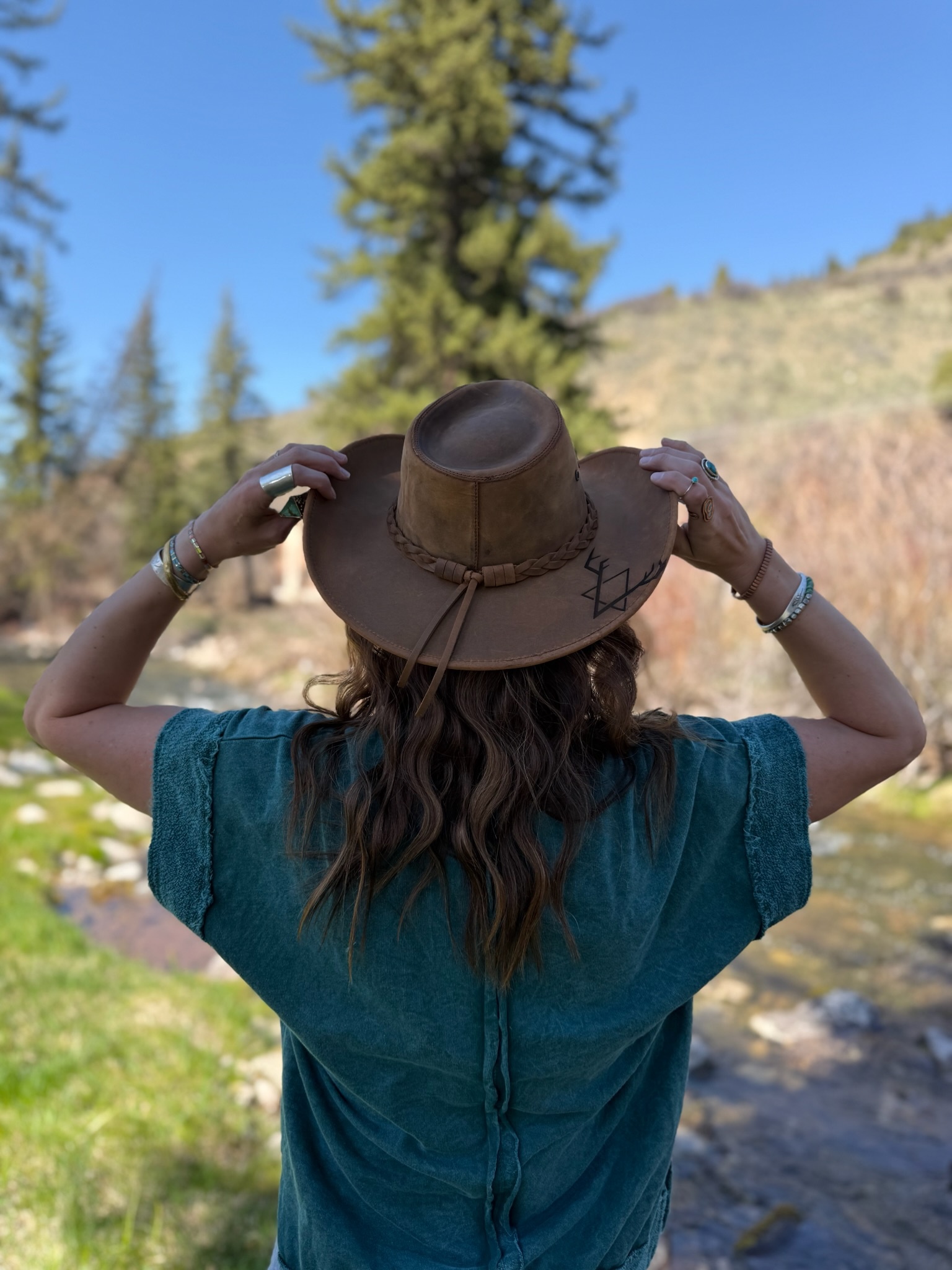 THE HOLLYWOOD LEATHER Hat