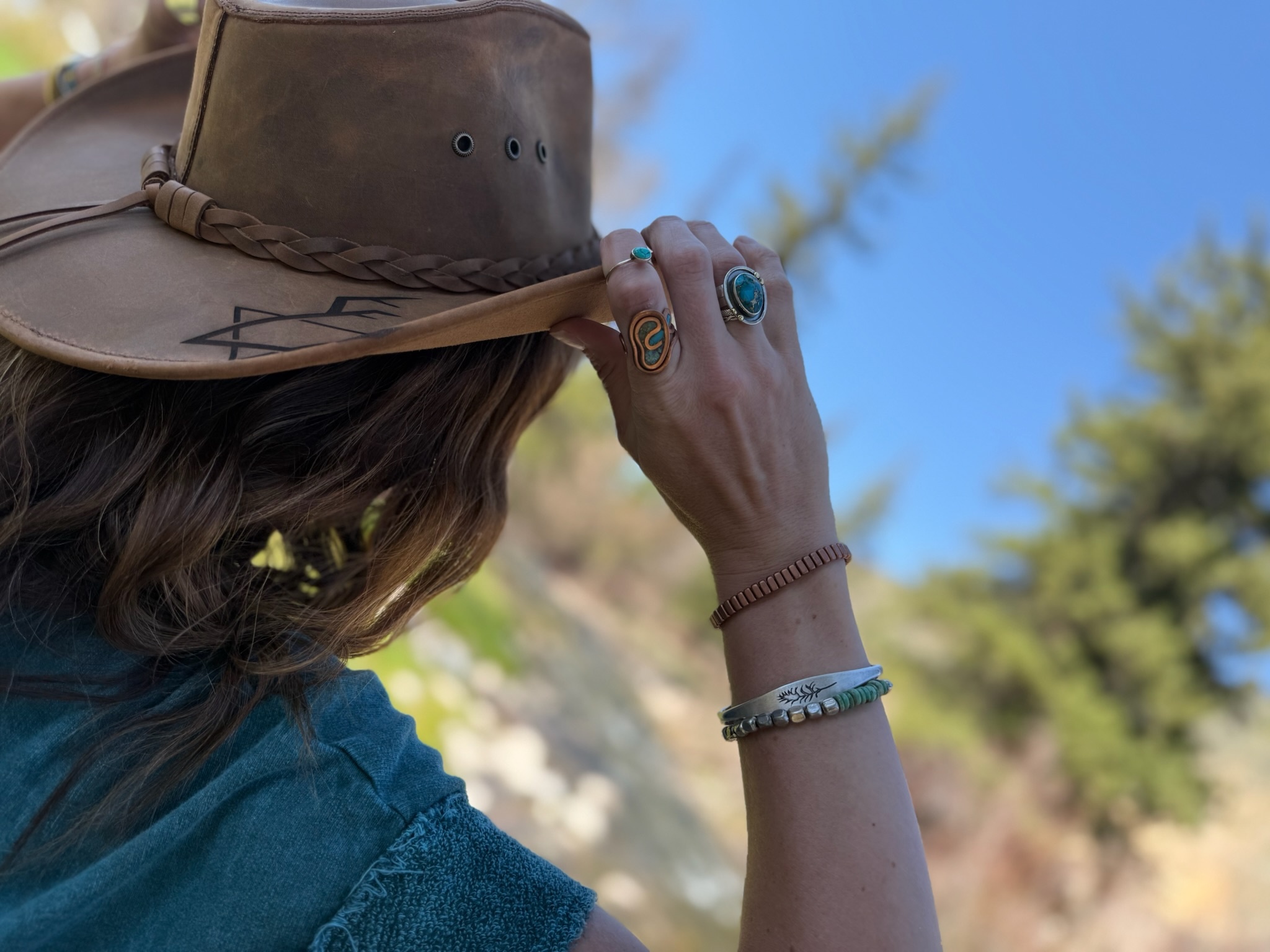 THE HOLLYWOOD LEATHER Hat