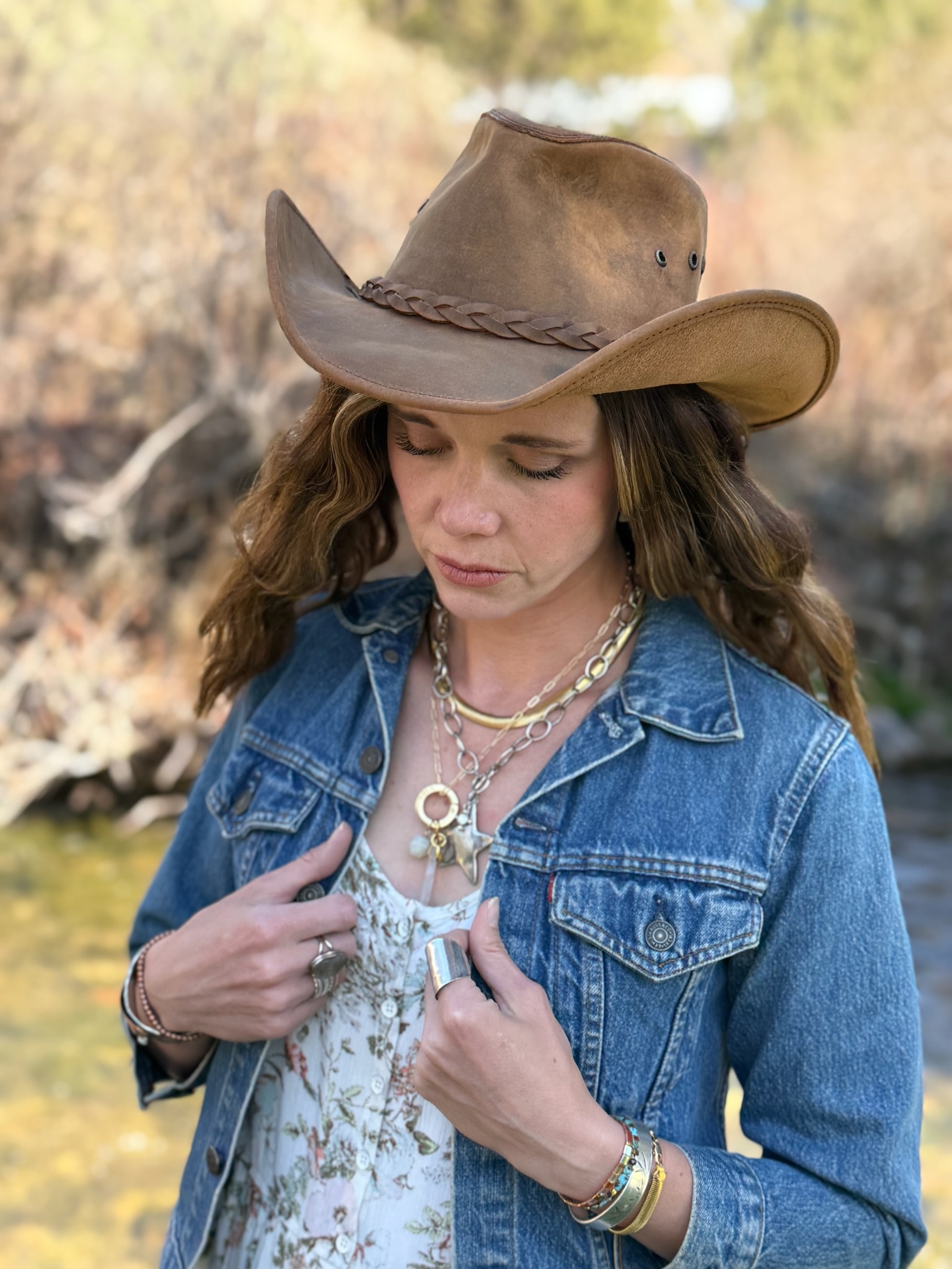 THE HOLLYWOOD LEATHER Hat