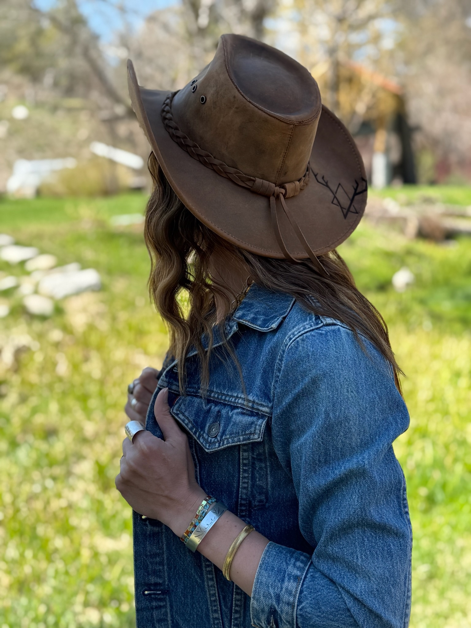 THE HOLLYWOOD LEATHER Hat