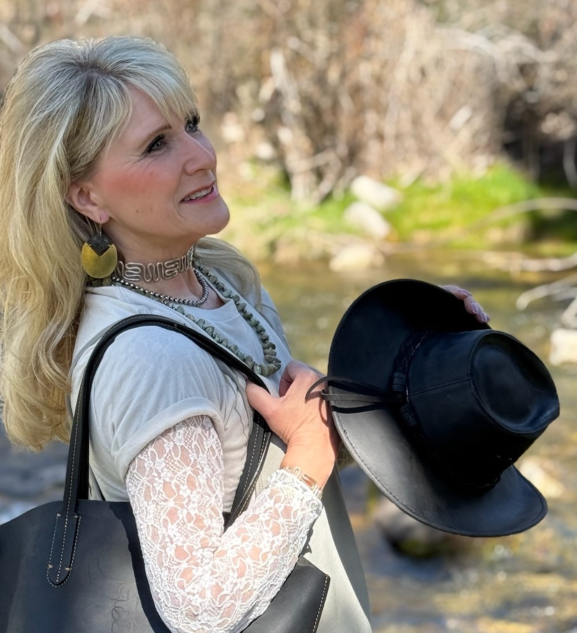 THE HOLLYWOOD LEATHER Hat