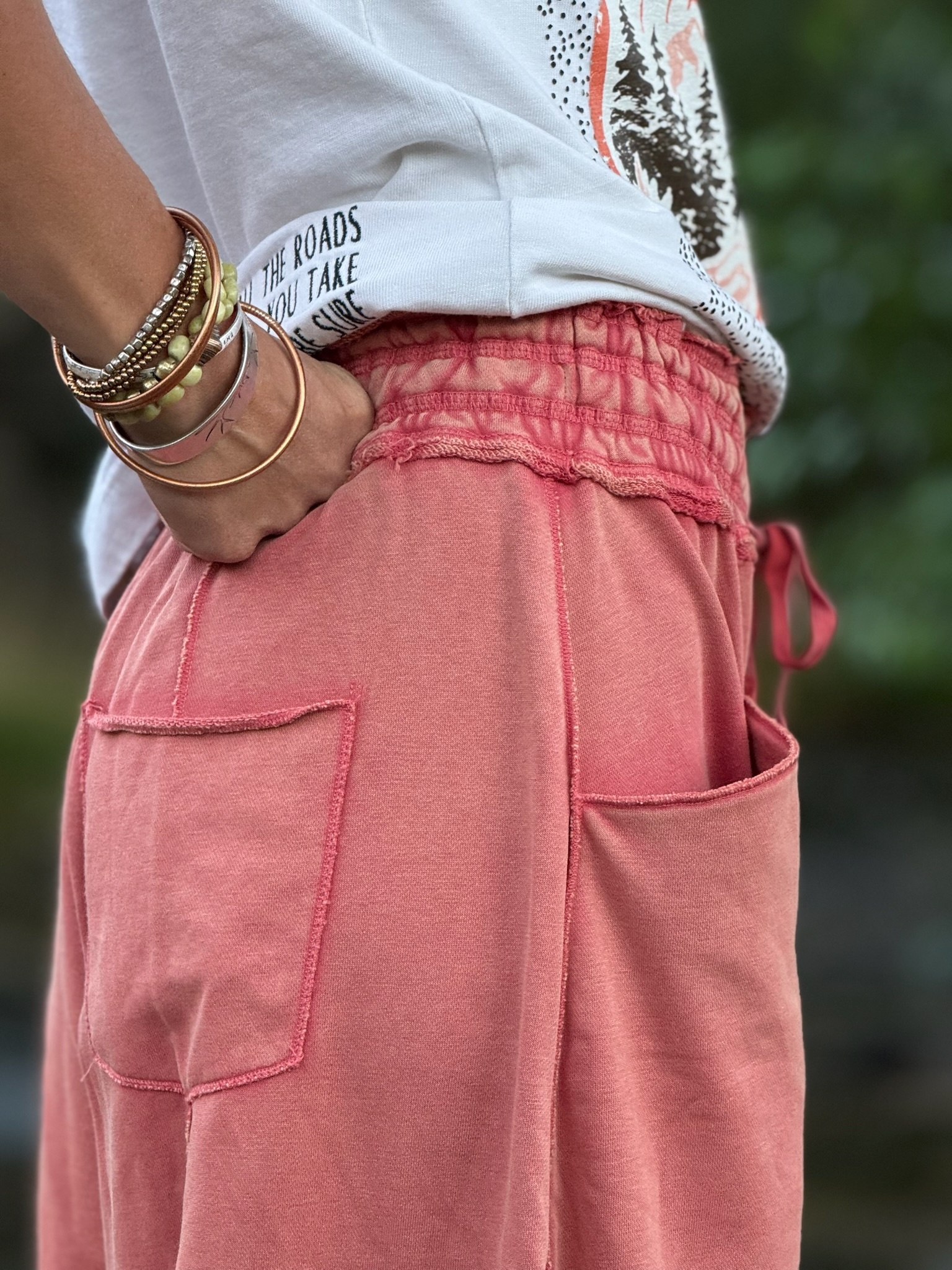 WIDE & WILD WYO Seamed Barrel Pants