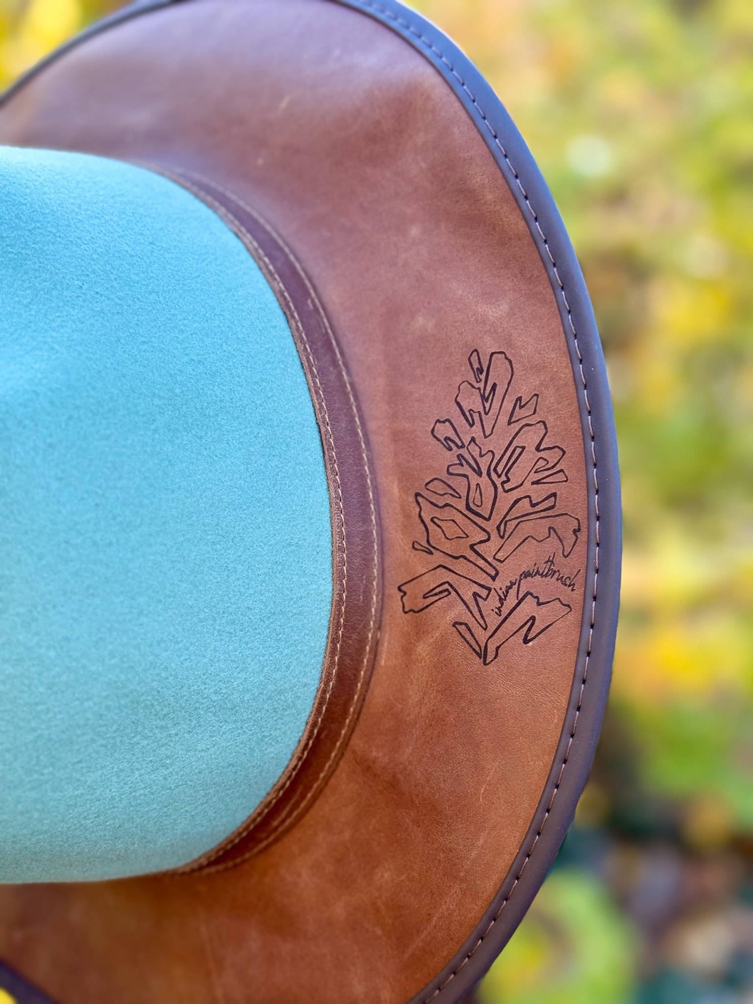 LEATHER & 100% WOOL SUMMIT Hat