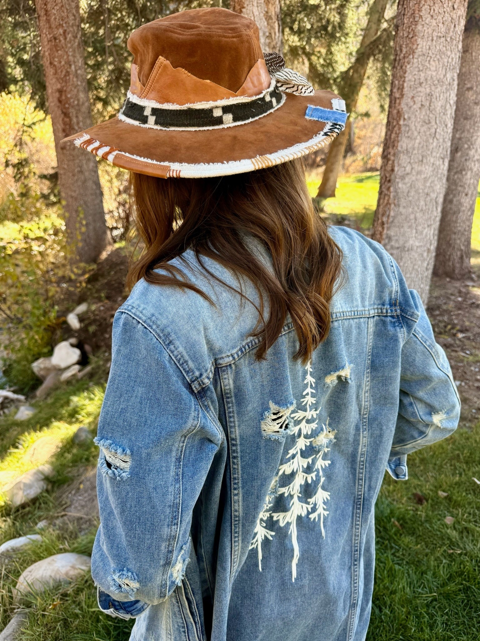 MOUNTAIN BOUND Leather Hat by Kayla