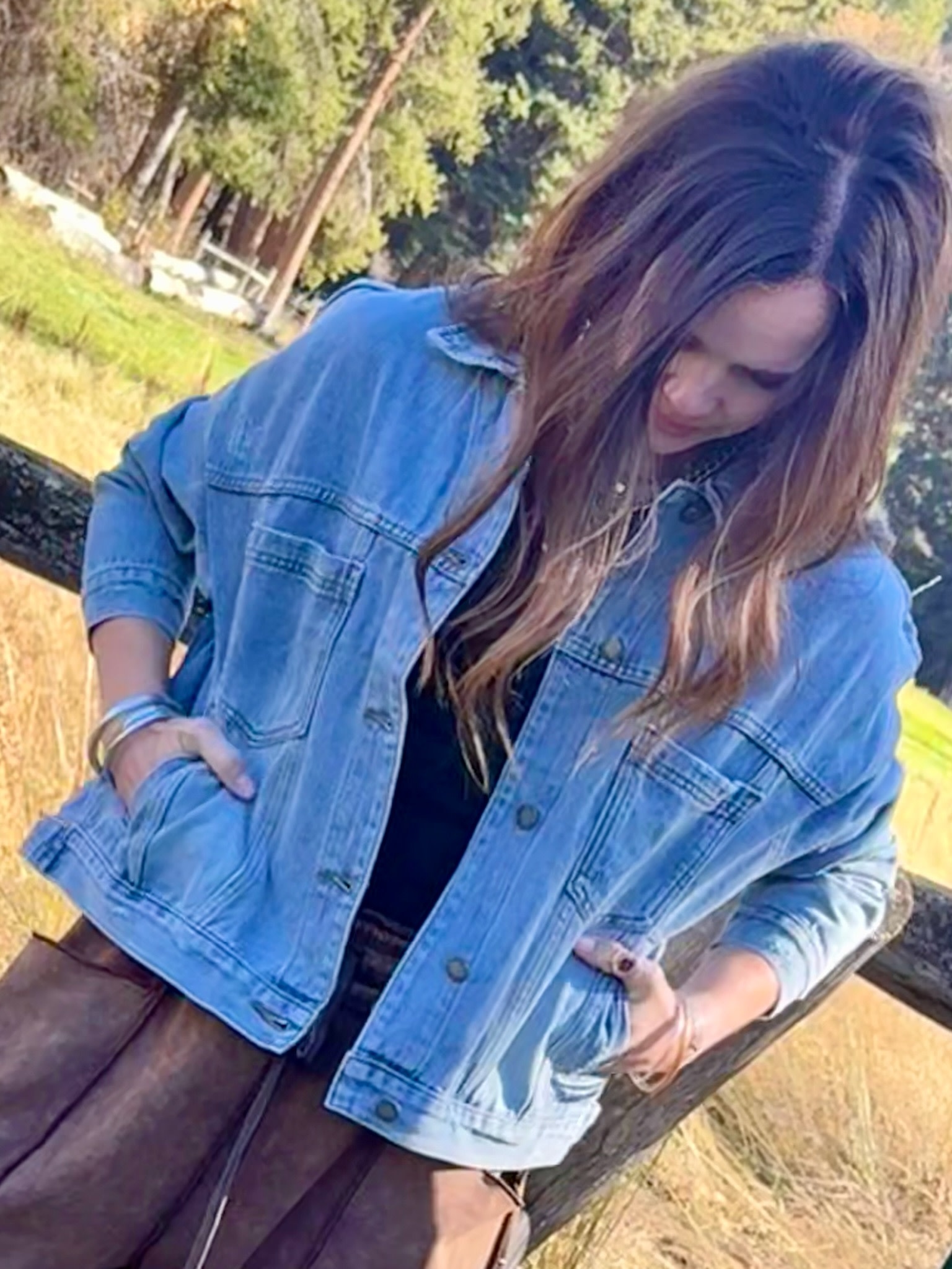 STAR OF 89 Oversized Back Pleated Jacket