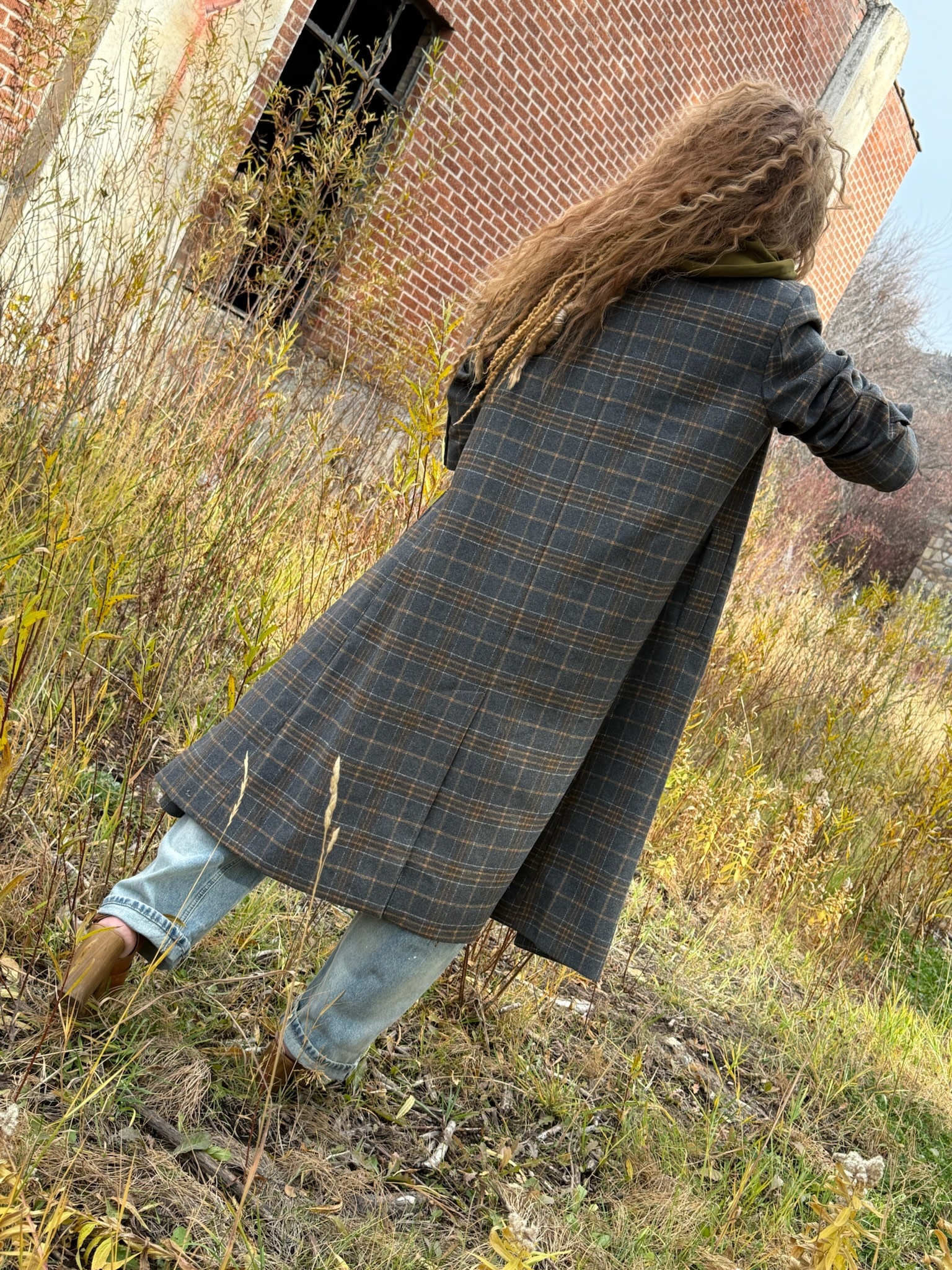 ROAMING The RANGE Plaid Duster
