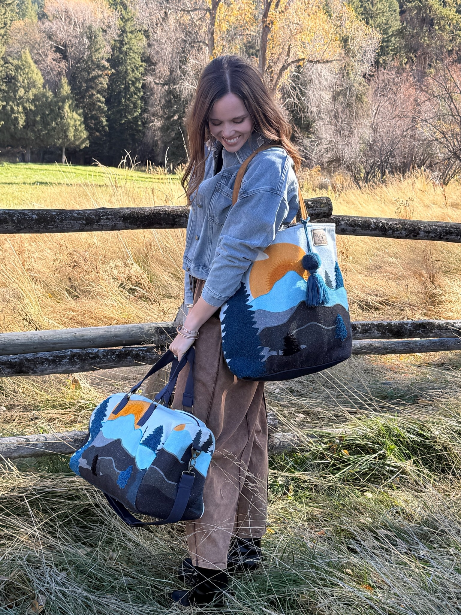 STAR VALLEY Duffel Mountain Patchwork PCH