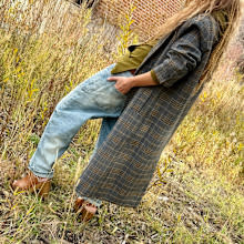 ROAMING The RANGE Plaid Duster