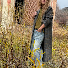 ROAMING The RANGE Plaid Duster