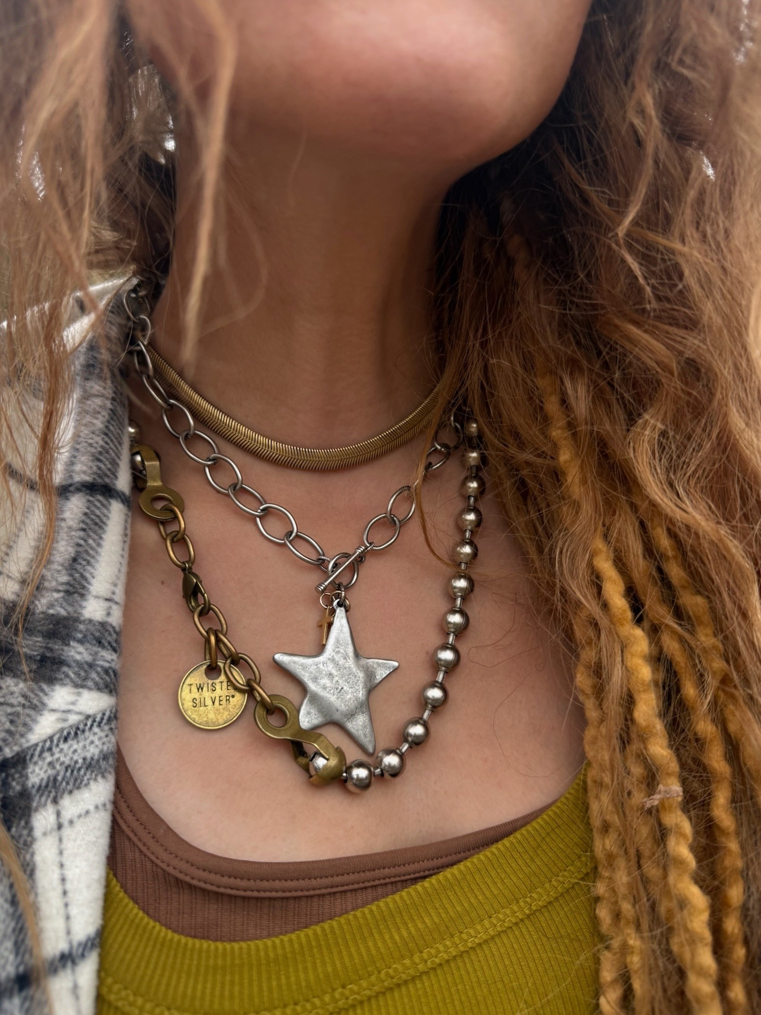 Chunky Star of the Valley Necklace