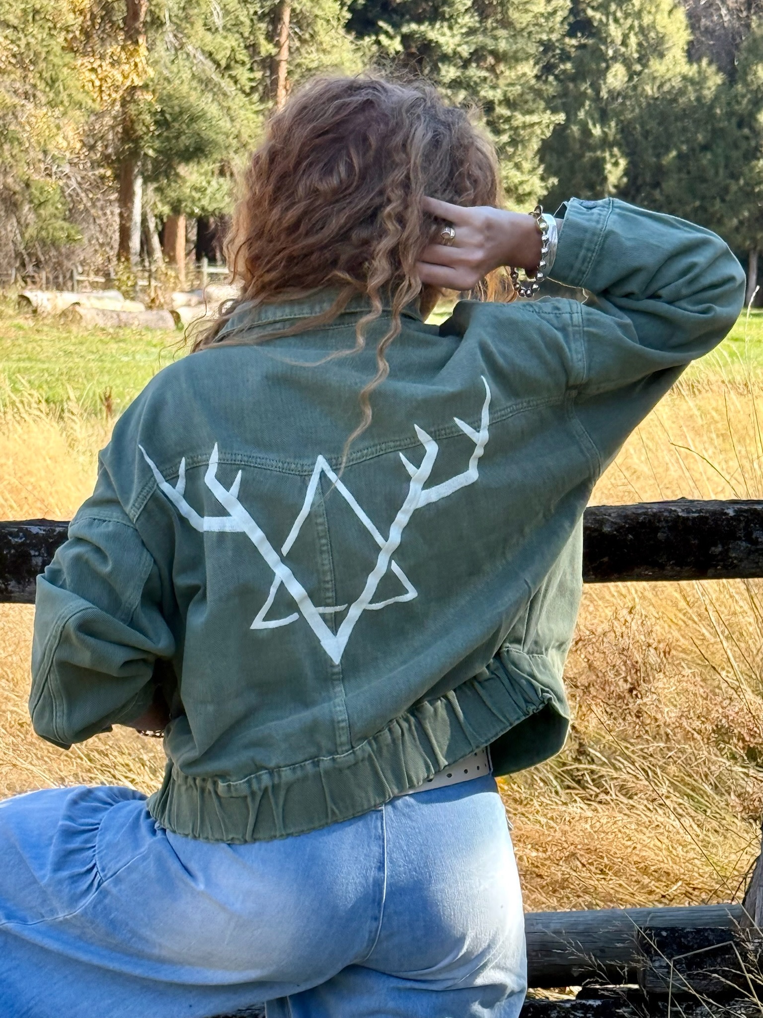 STAR OF 89  Cargo Oversized Jacket