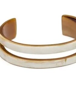 WHITE BUFFALO HORN  Cuff